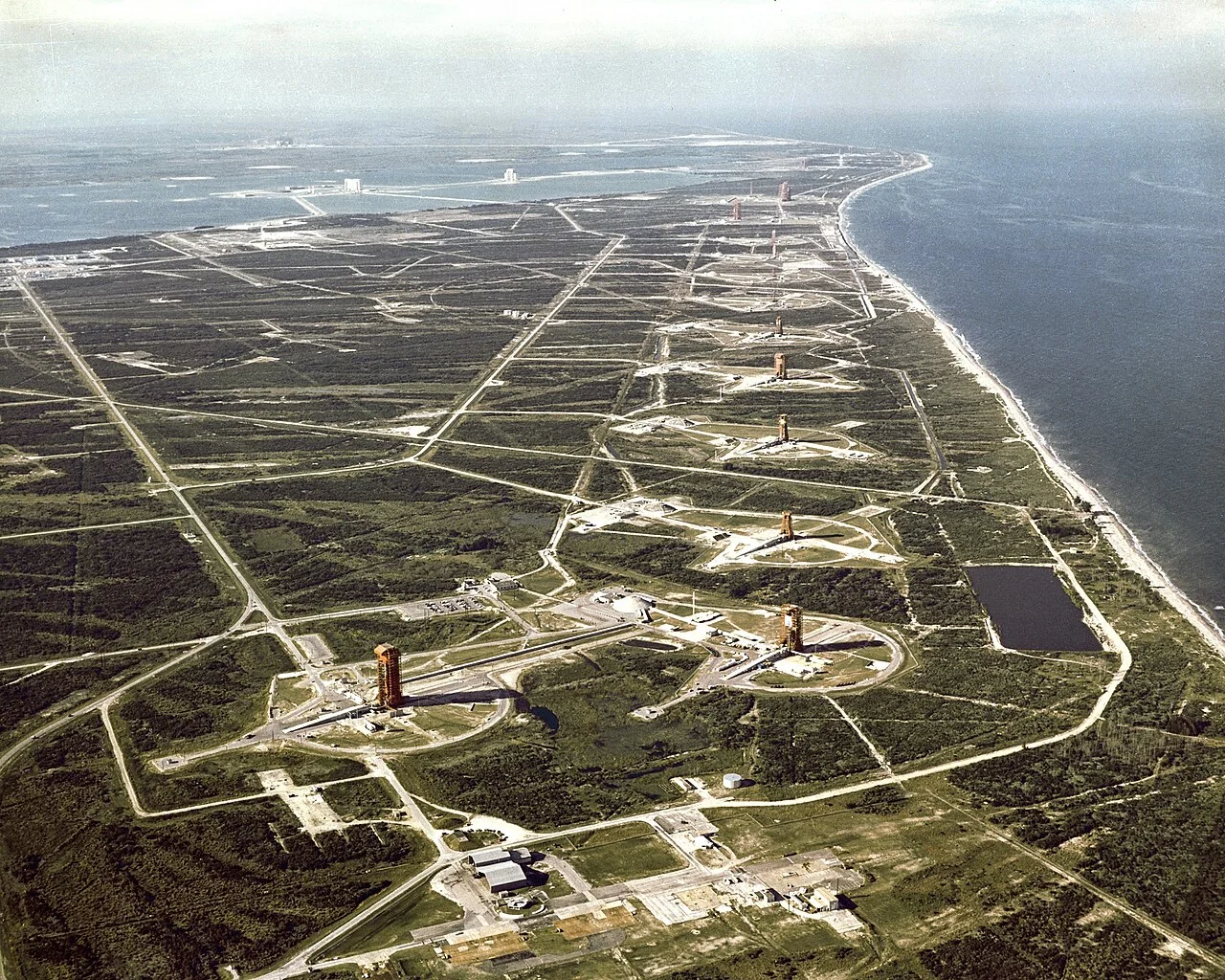 Cape Canaveral's 'Missile Row' (1964)
