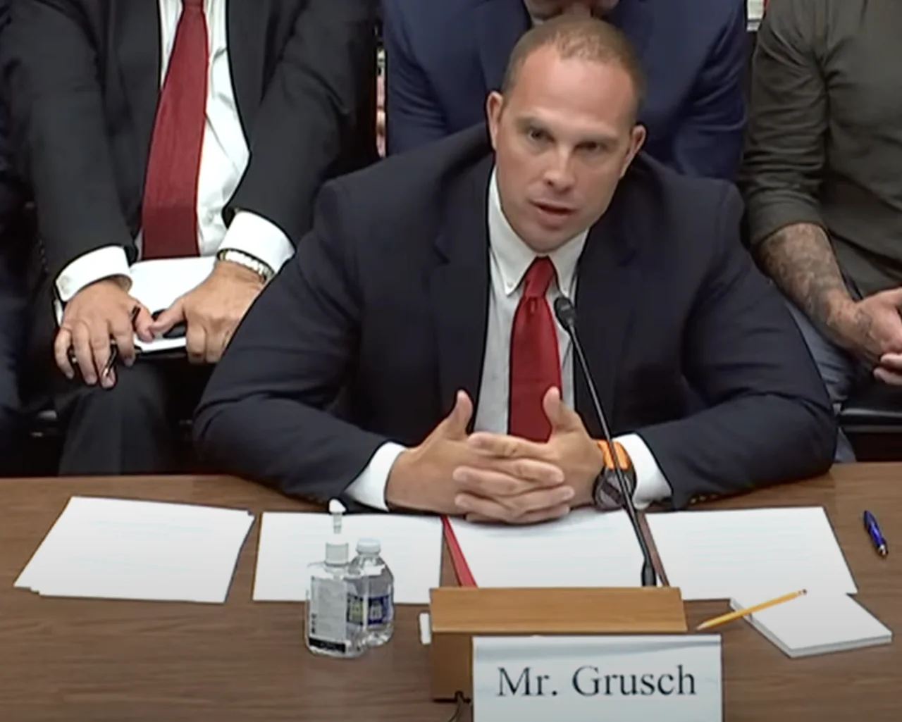 David Grusch under oath, 26 July 2023
