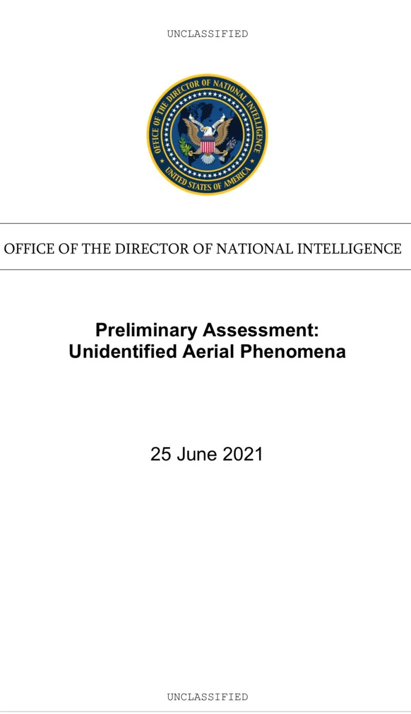 ODNI Preliminary Assessment, June 2021