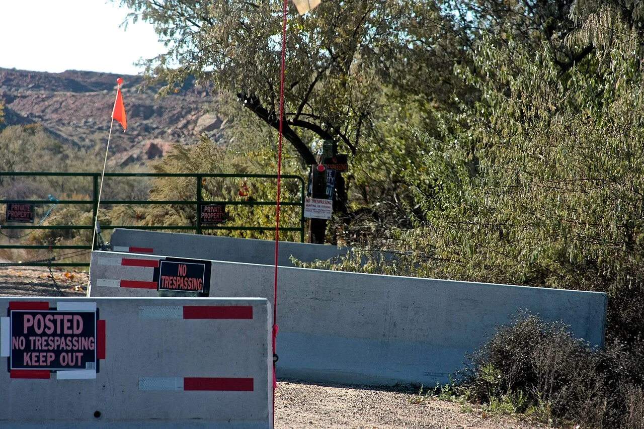Skinwalker Ranch entrance (2013)