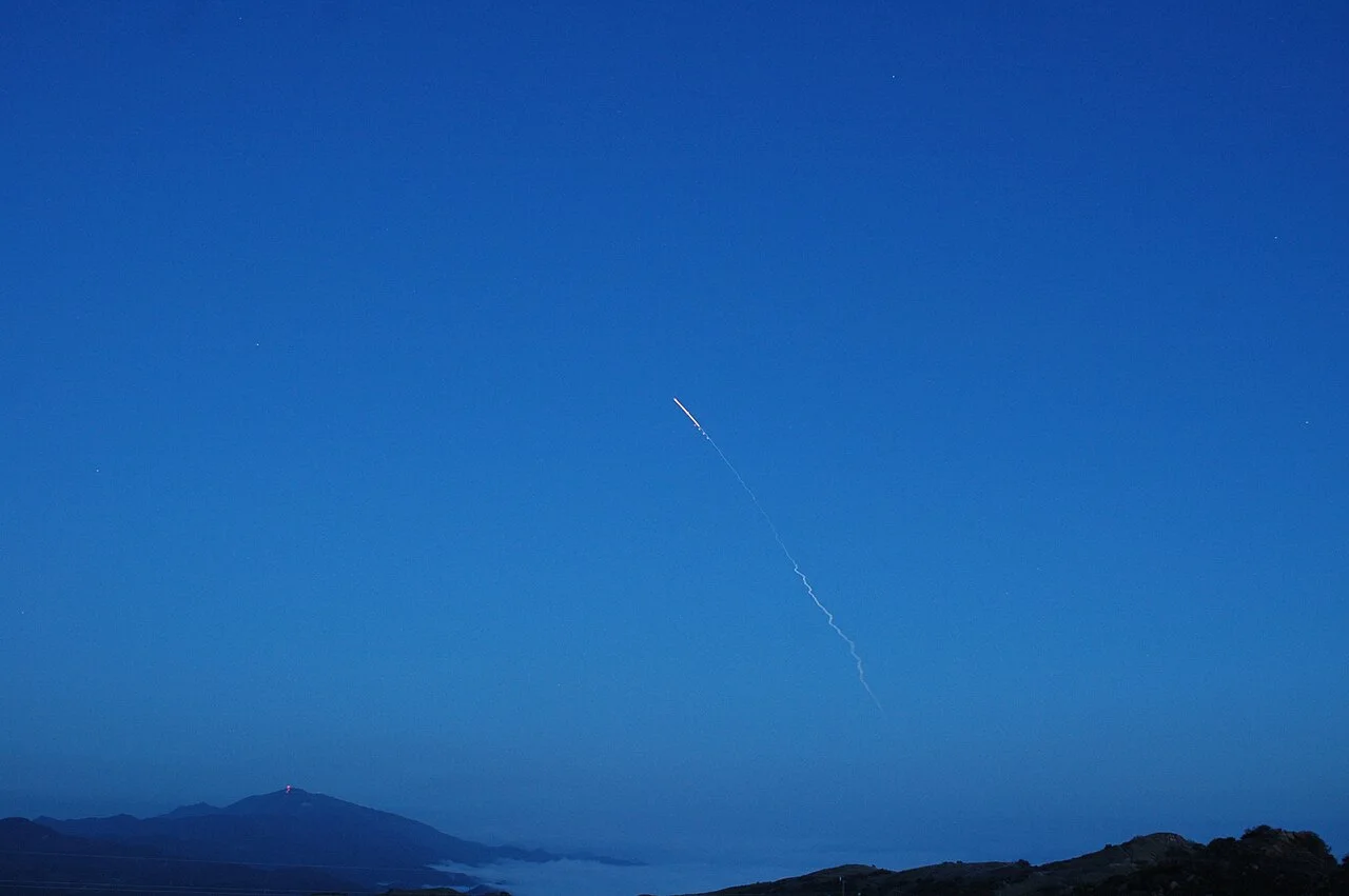 Minuteman III test launch, Vandenberg (2006)