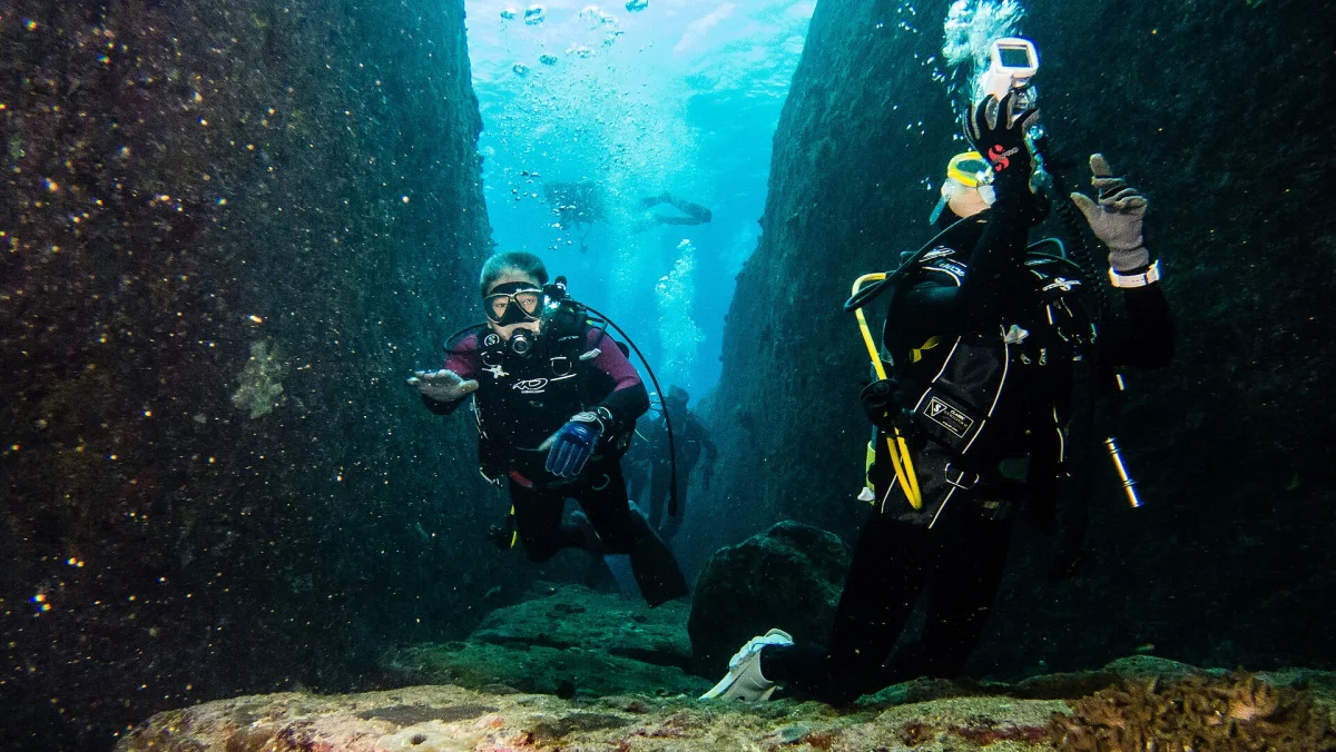 The Yonaguni underwater formation