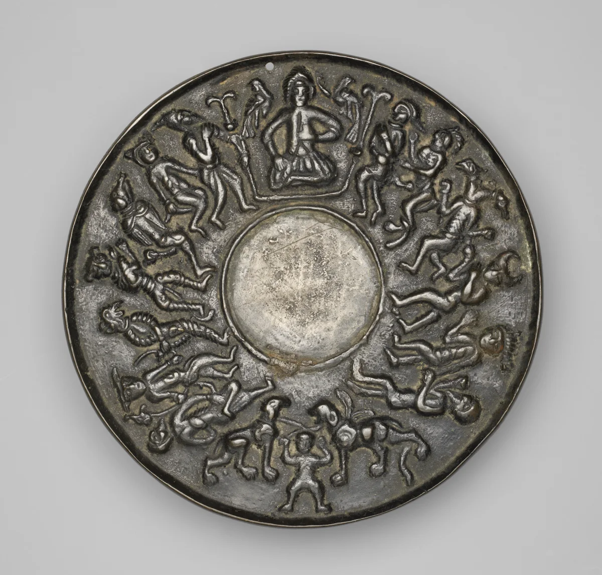Solomon and jinn in medieval metalwork