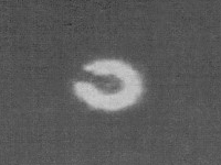 Open-sided appearance. Sky Canada later described this object as a balloon.